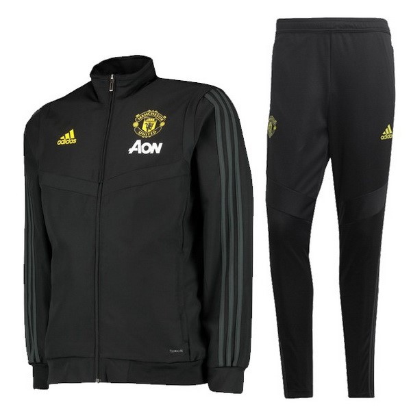 Chandal Manchester United 2019/20 Negro Amarillo